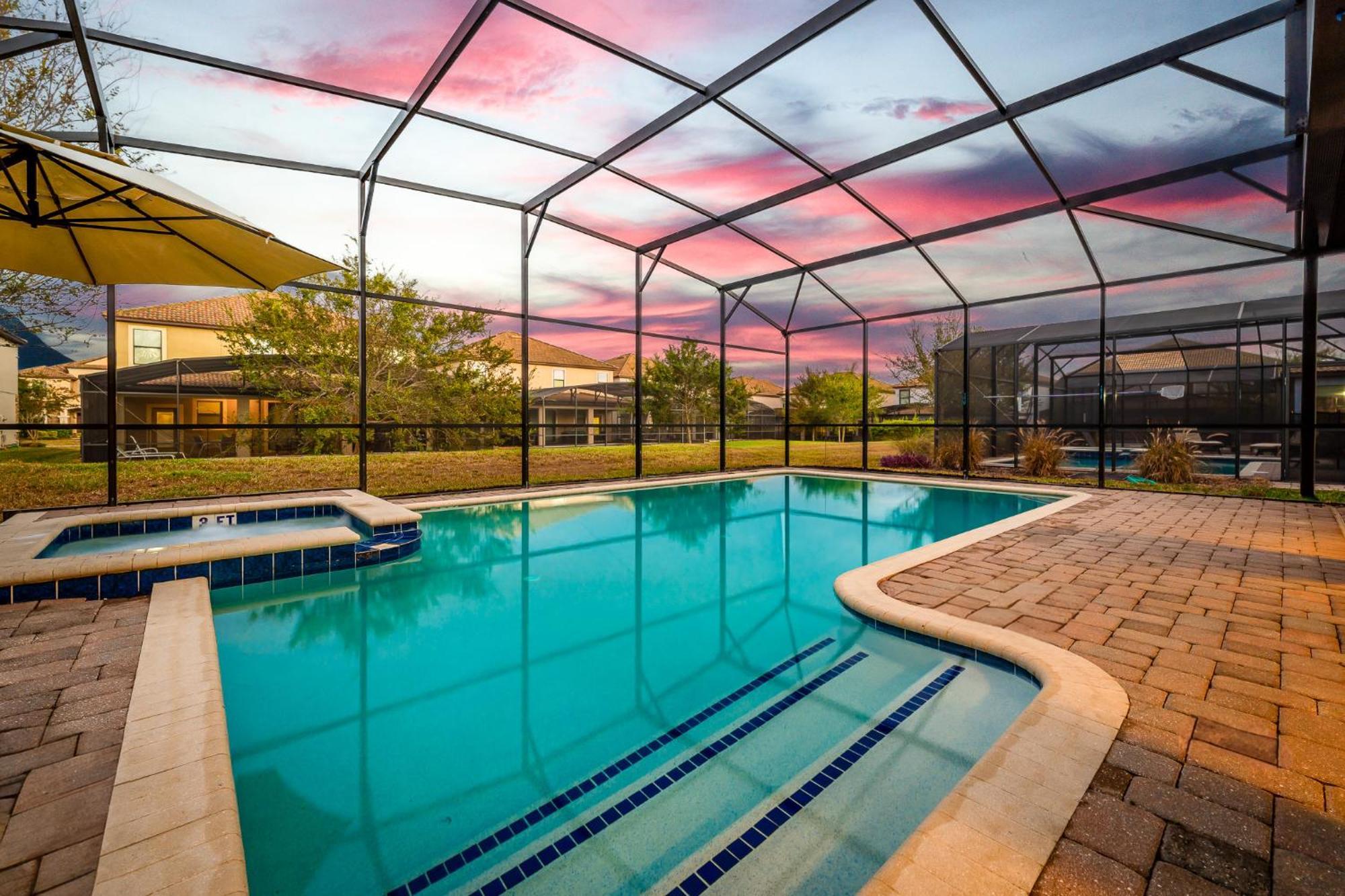 Heated Pool + Free Waterpark + Lazy River + Grill ดาเวนพอร์ต ภายนอก รูปภาพ
